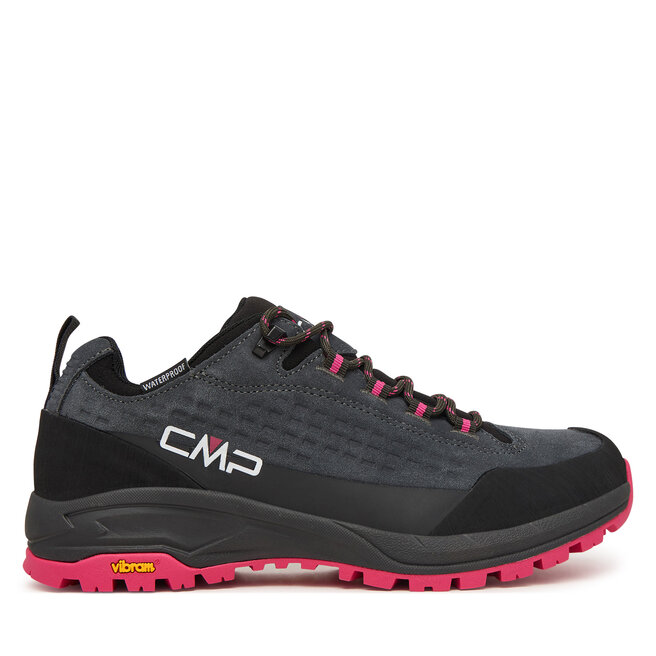 Trekkingi CMP Vertyx Low Wmn Wp 3Q17596 Szary ciemny
