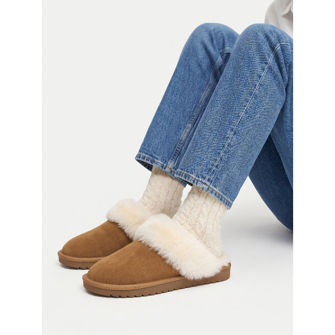 Kapcie Badura EO-MADISON-TS6333-01 Brązowy