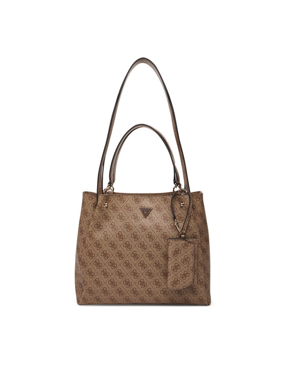 Guess Torebka Lorella Logo HWSG24 84230 Beżowy ciemny