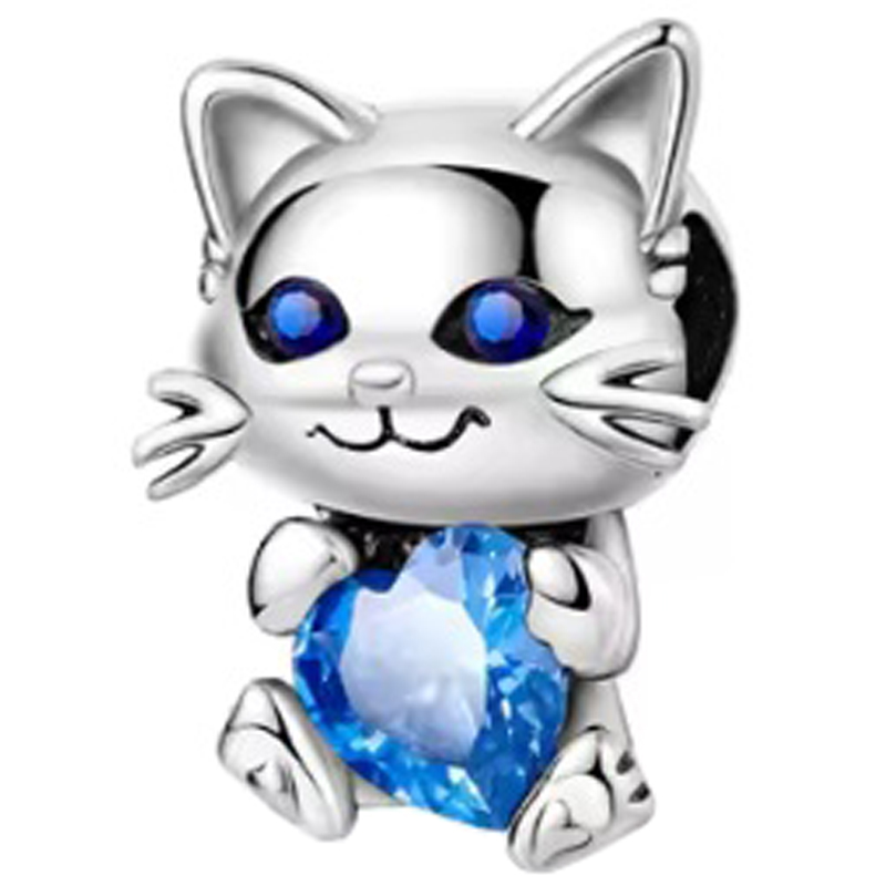 Charms do Pandory - Kotek z Sercem