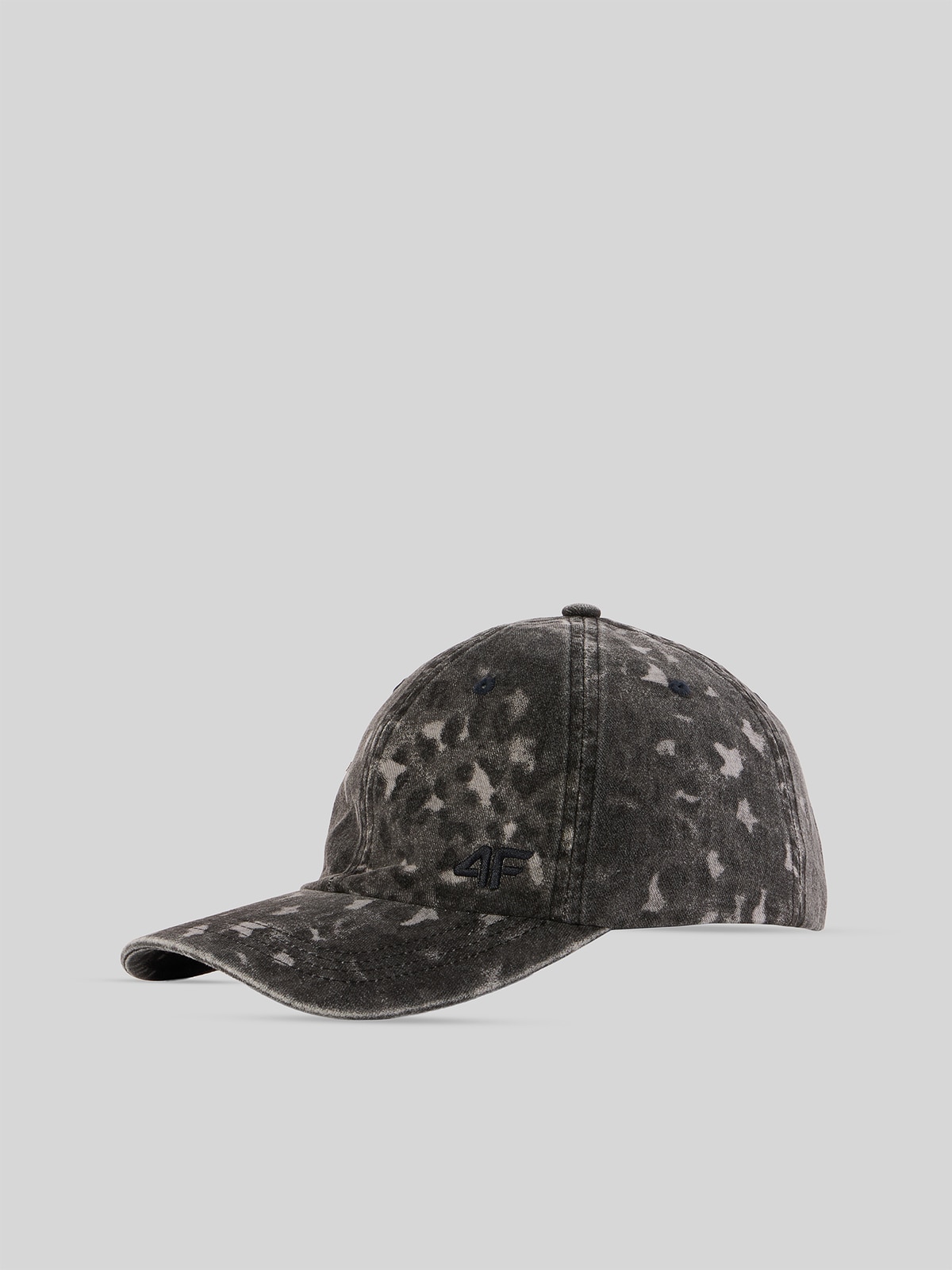 4F Czapka z daszkiem strapback damska - szara S/M (58cm)