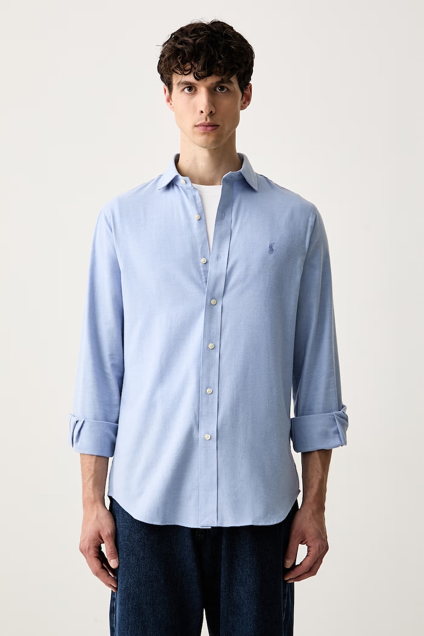 Polo Ralph Lauren koszula męska z bawełną