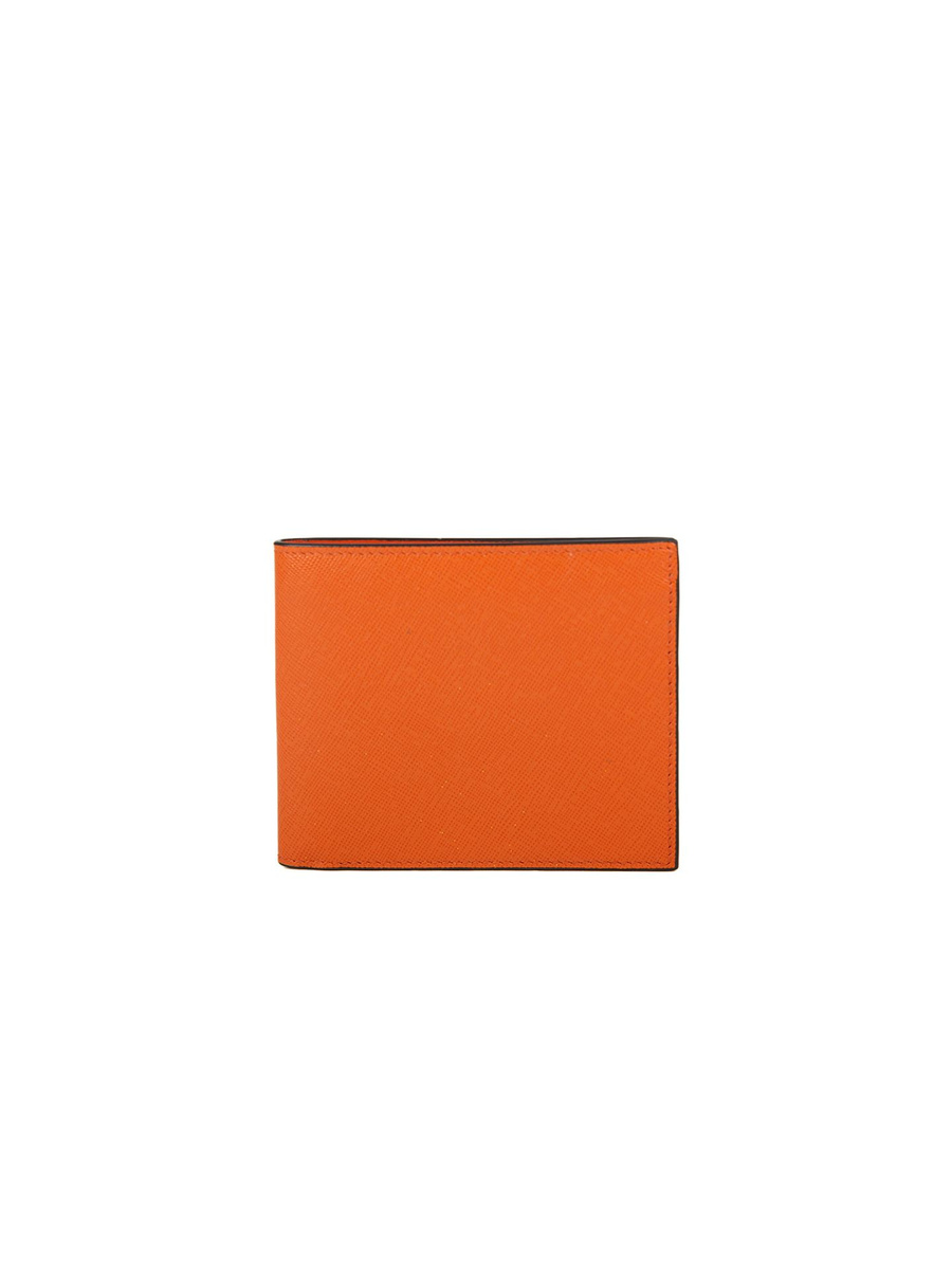 Pomarańczowy portfel męski Style Loft SL006 A29