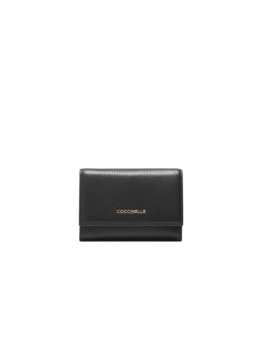 Pionowy portfel damski Coccinelle E2 MW5 11 F0 01 001 – czarny