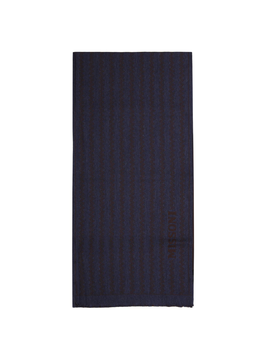 Cienki szalik damski Missoni SC36WOD9924 – czarny