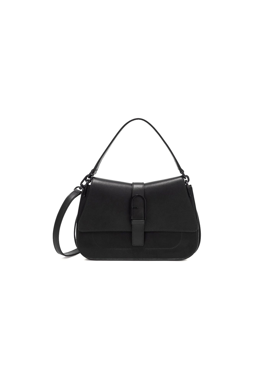 Czarna skórzana torebka do ręki Furla WB00996 BX2045 O6000