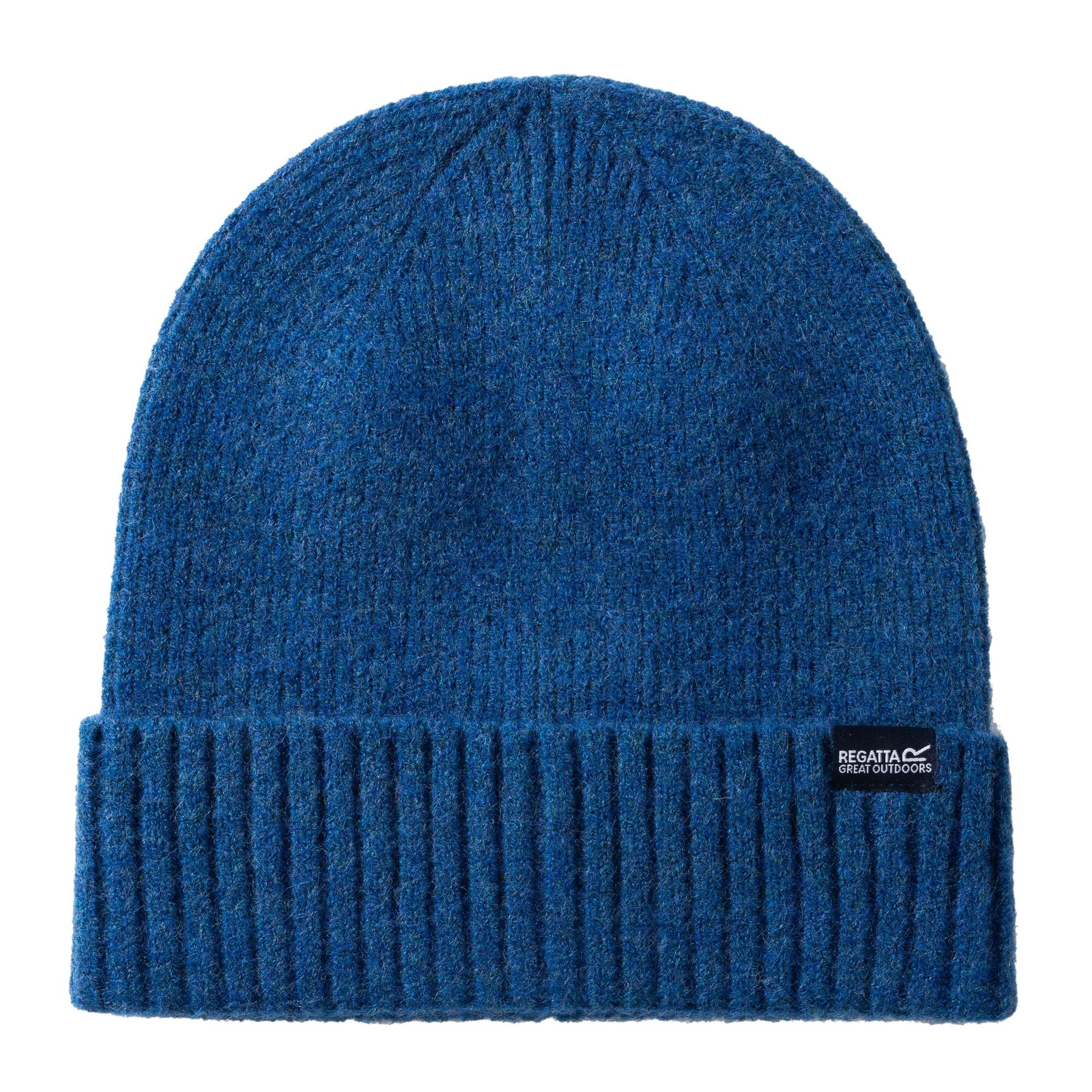 Regatta Czapka damska zimowa Ribbed Basic Niebieski