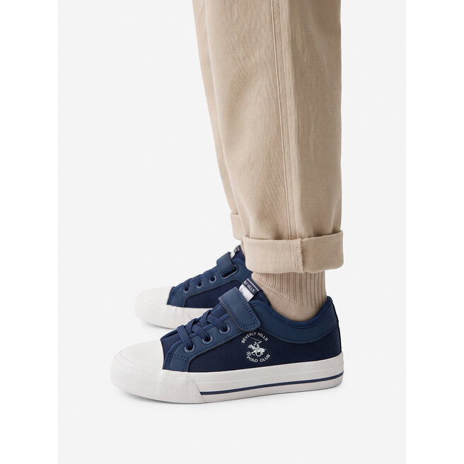 Trampki Beverly Hills Polo Club EO-CSS20377-78 Granatowy