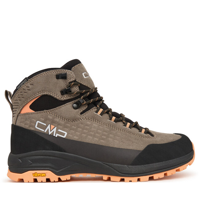 Trekkingi CMP Vertyx Mid Wmn Wp 3Q17286 Beżowy ciemny