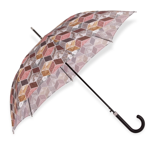 Parasol długi hiszpańskiej marki Cachemir w romby