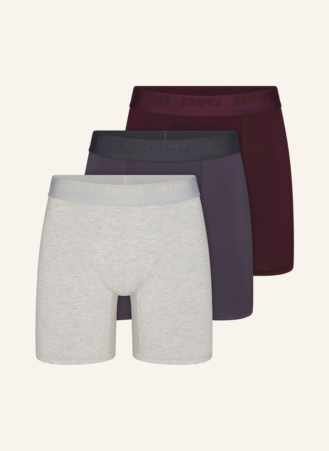 Skims Bokserki Skims Stretch, 3 Szt. grau