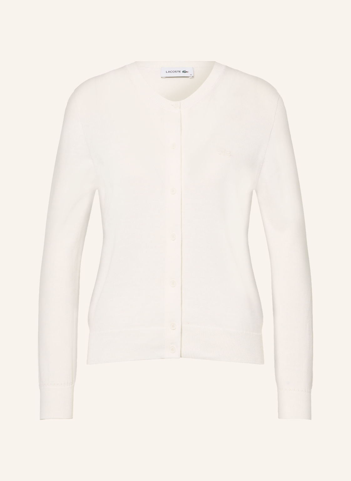 Lacoste Kardigan weiss
