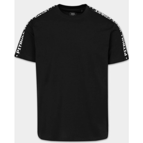 Pit Bull T-shirt Koszulka Męska Tape Black/White