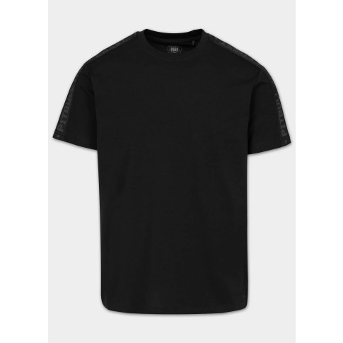 Pit Bull T-shirt Koszulka Męska Tape Black/Black