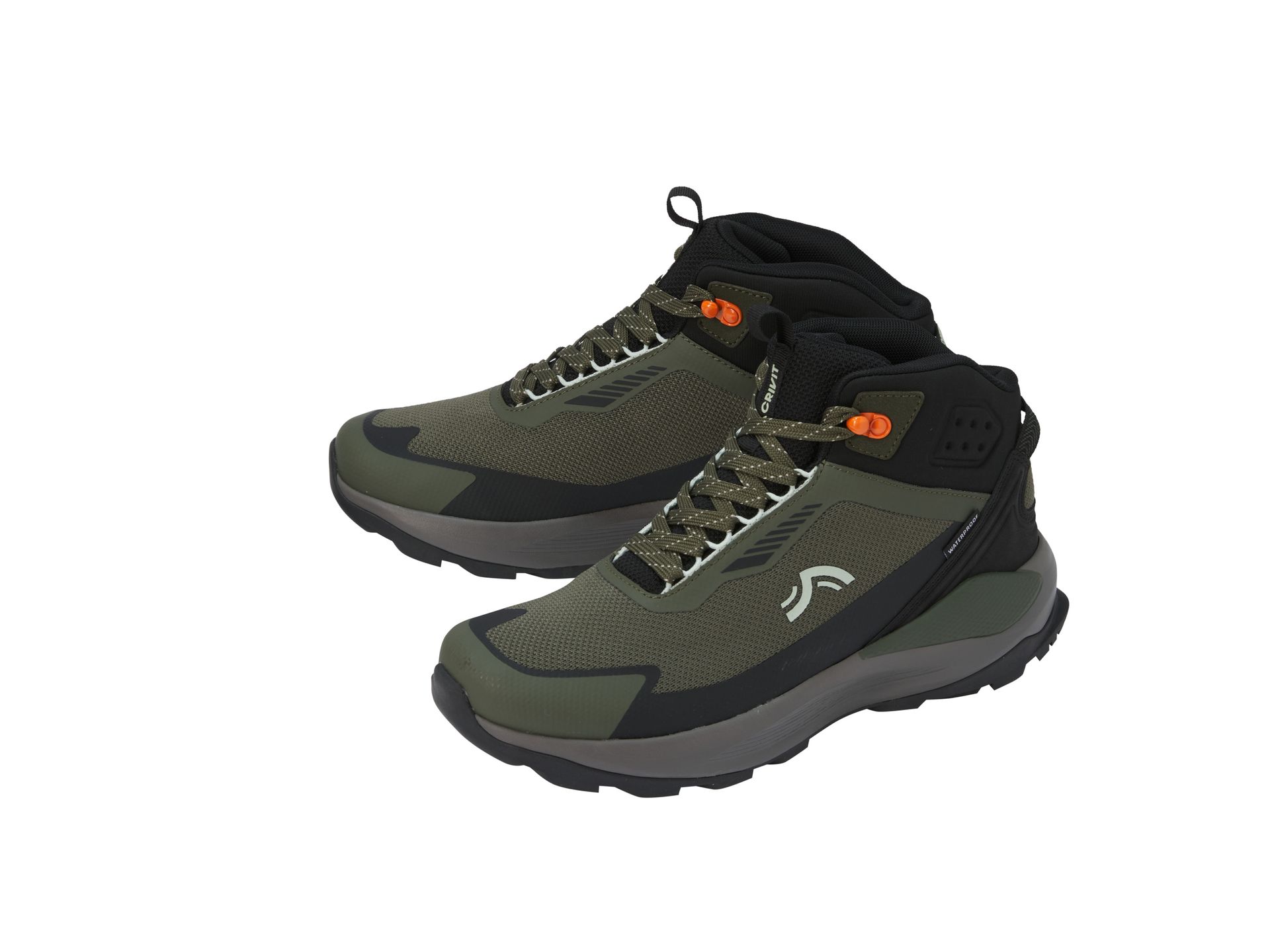 CRIVIT Buty trekkingowe męskie (Oliwkowy, 44)