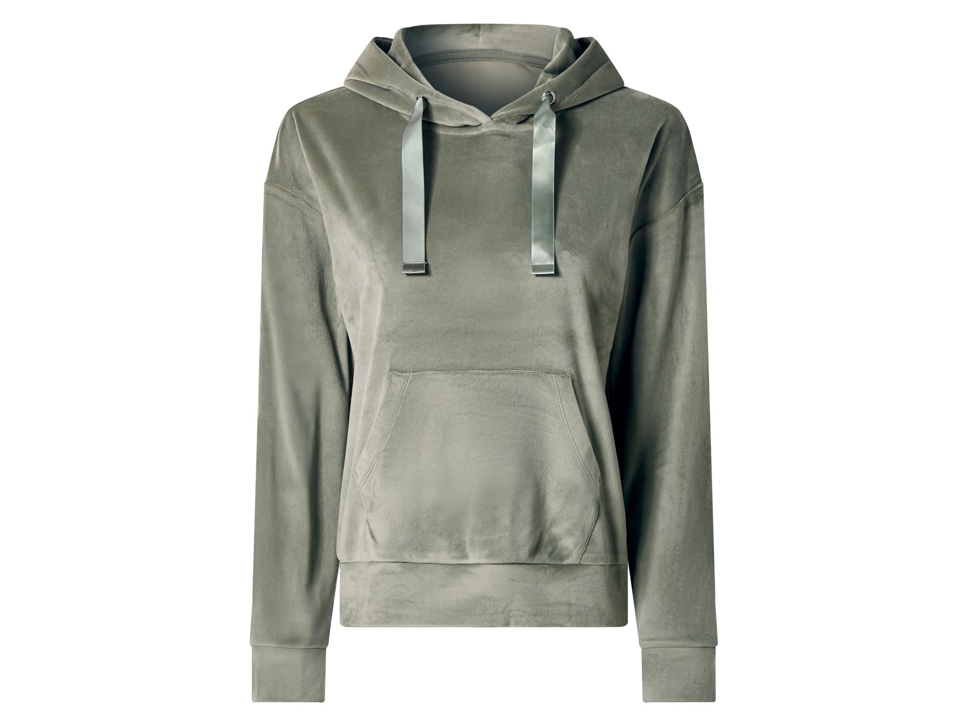 ESMARA® Bluza z kapturem damska (Zielona, S(36/38))
