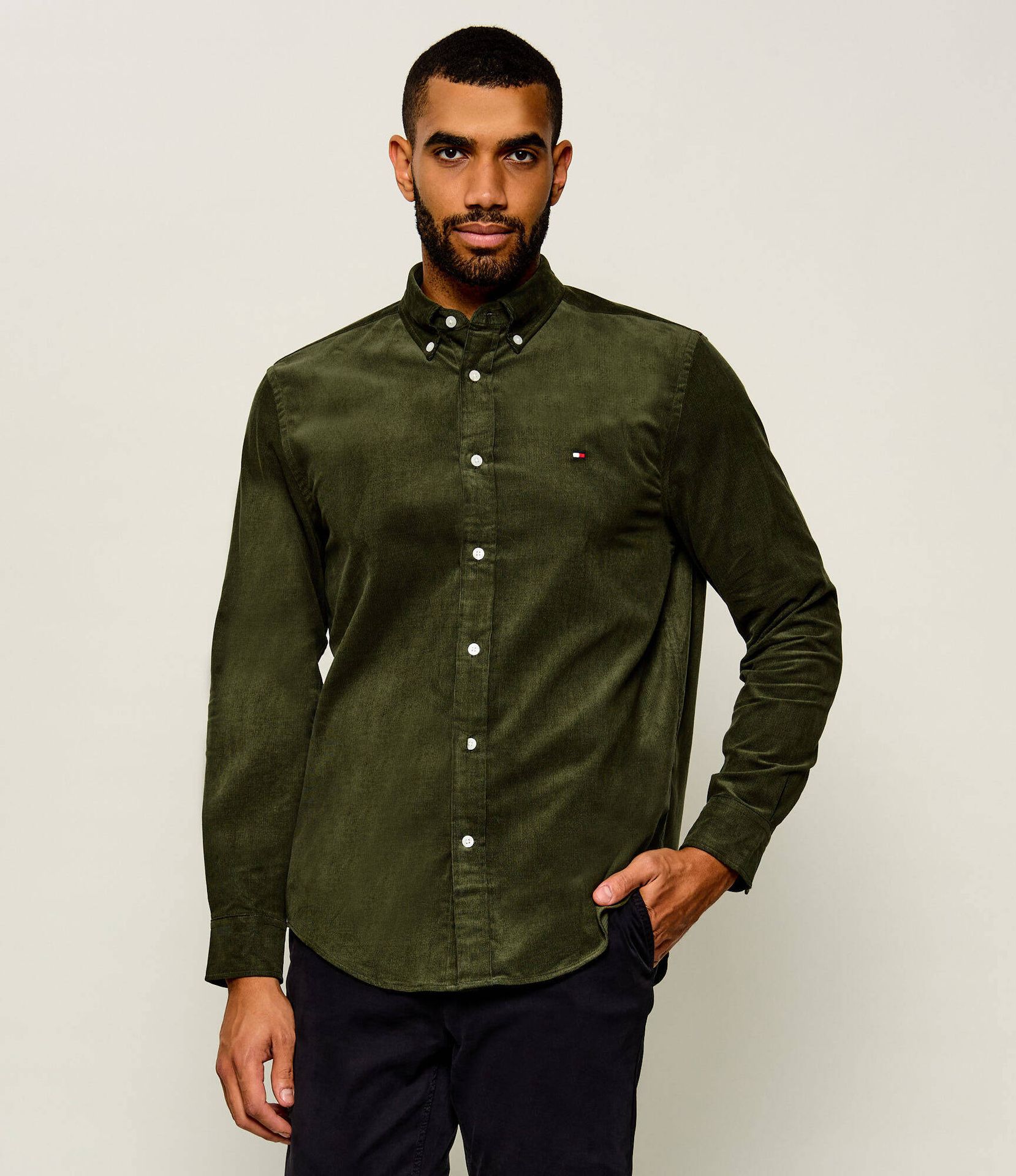 Tommy Hilfiger Koszula Regular Fit sztruks