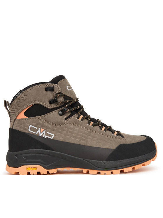 CMP Trekkingi Vertyx Mid Wmn Wp 3Q17286 Beżowy ciemny