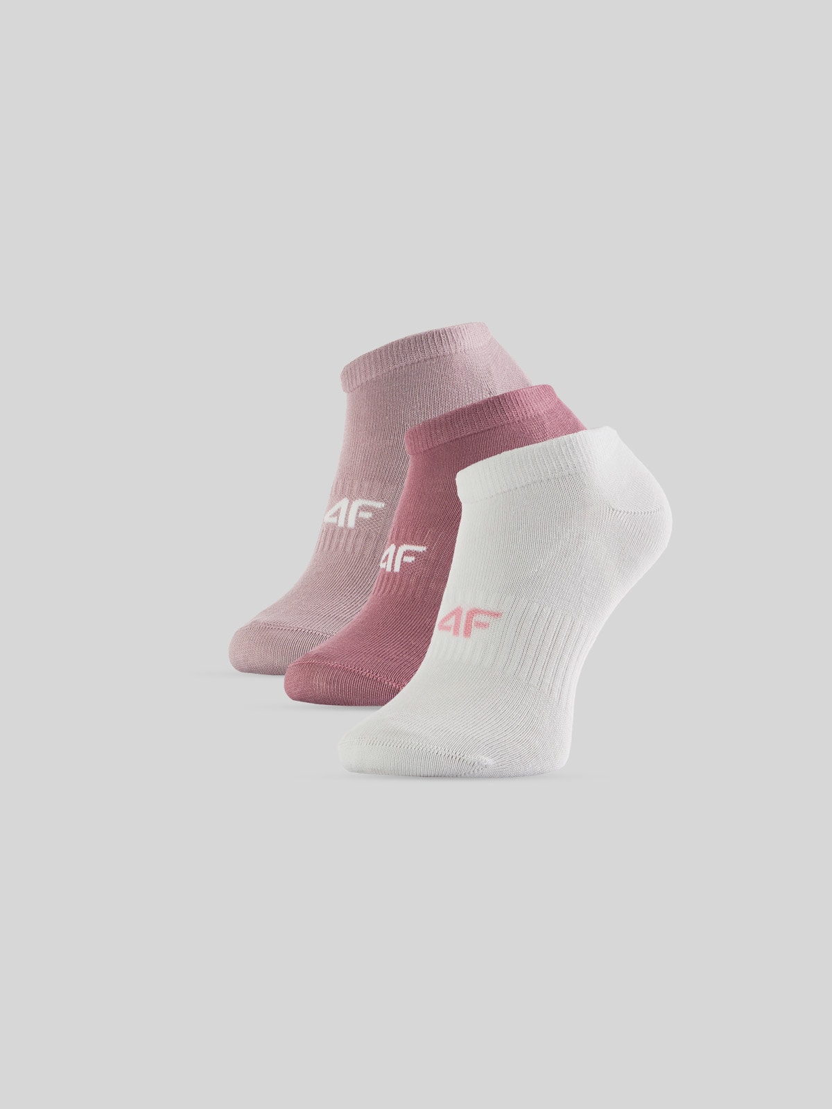 4F Skarpetki krótkie (3-pack) damskie - multikolor 39-42