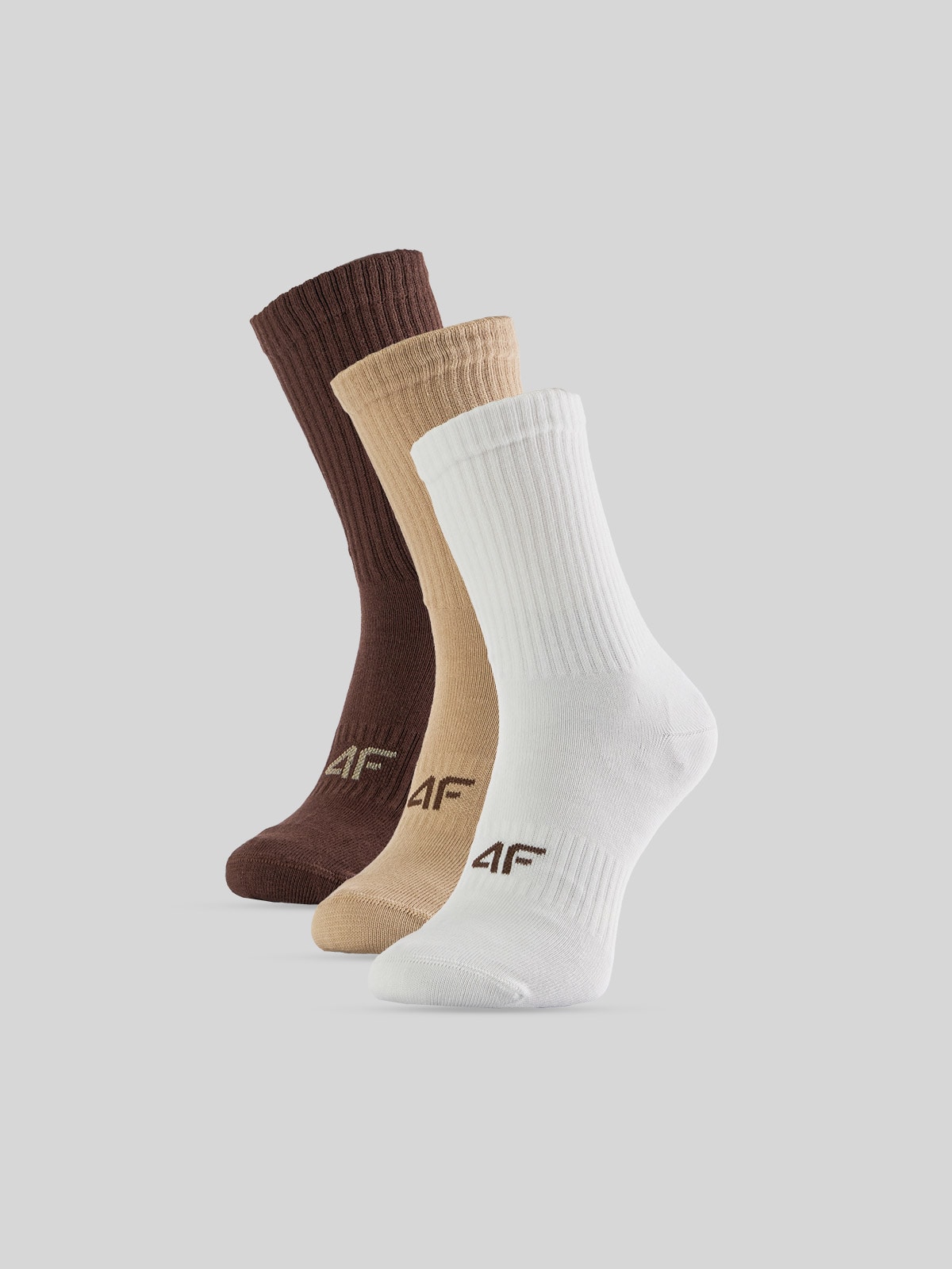 4F Skarpetki długie (3-pack) damskie - multikolor 39-42