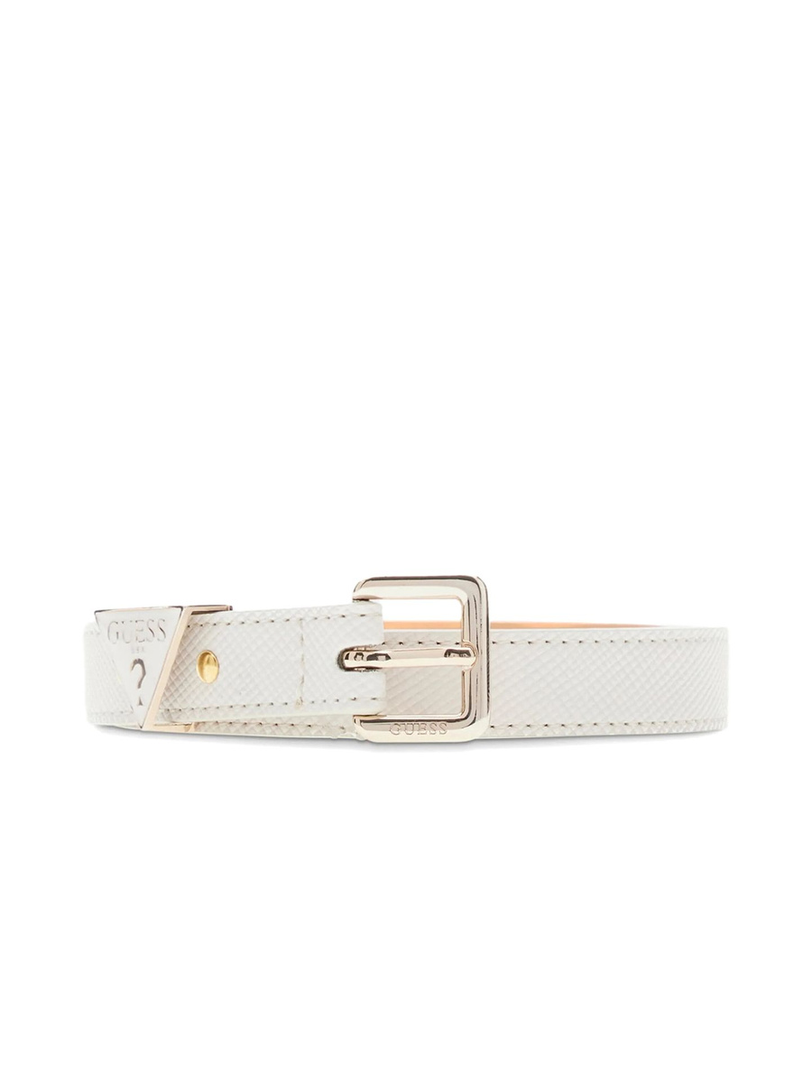 Pasek damski Guess BW9457 P6320, złamana biel