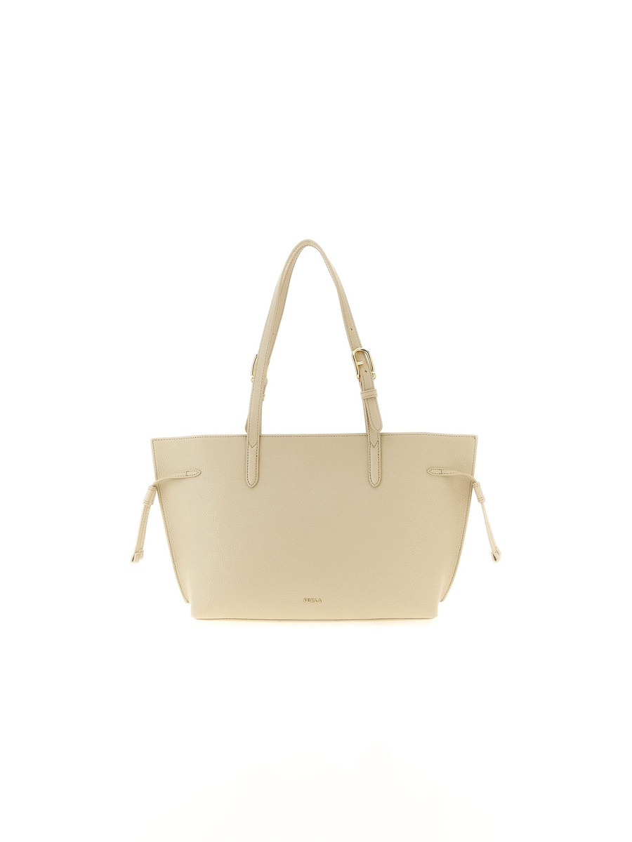 Biała skórzana shopperka Furla WB02069 BX4329 4915S