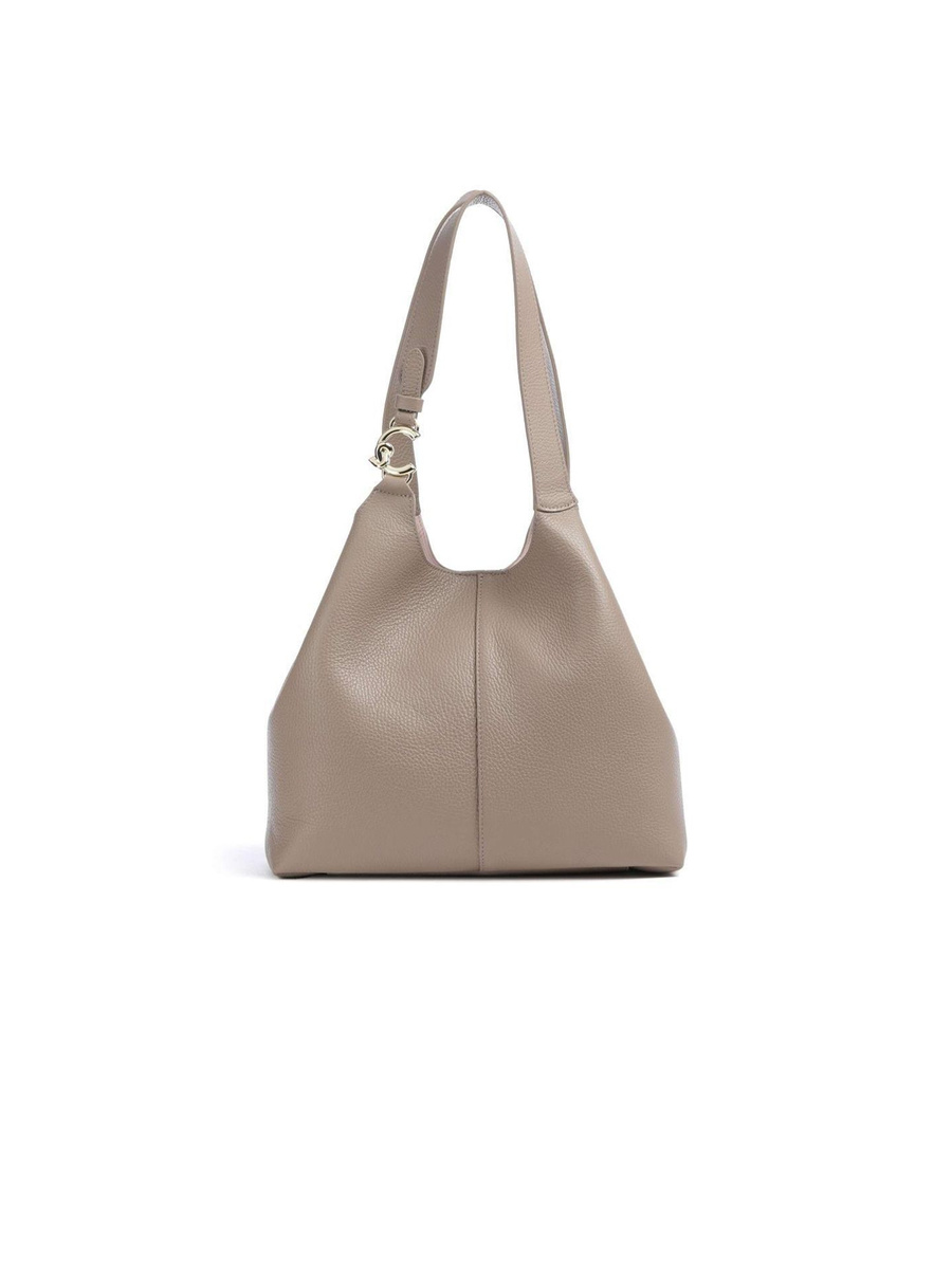 Shopperka Coccinelle E1 SHA 11 02 01 ciepły szarobrązowy