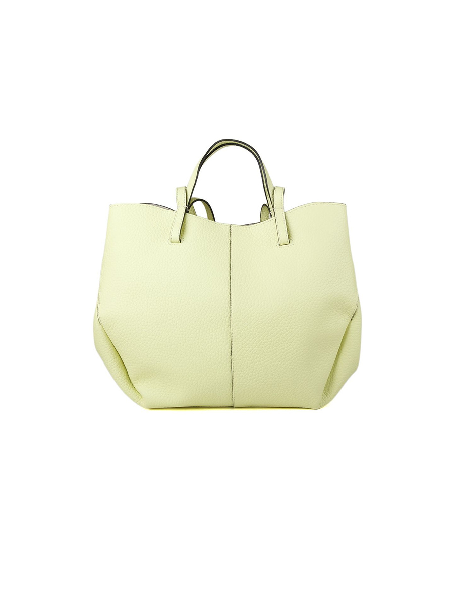 Damska torebka shopper Giulia Monti GM1653 D49 – limonkowozielona
