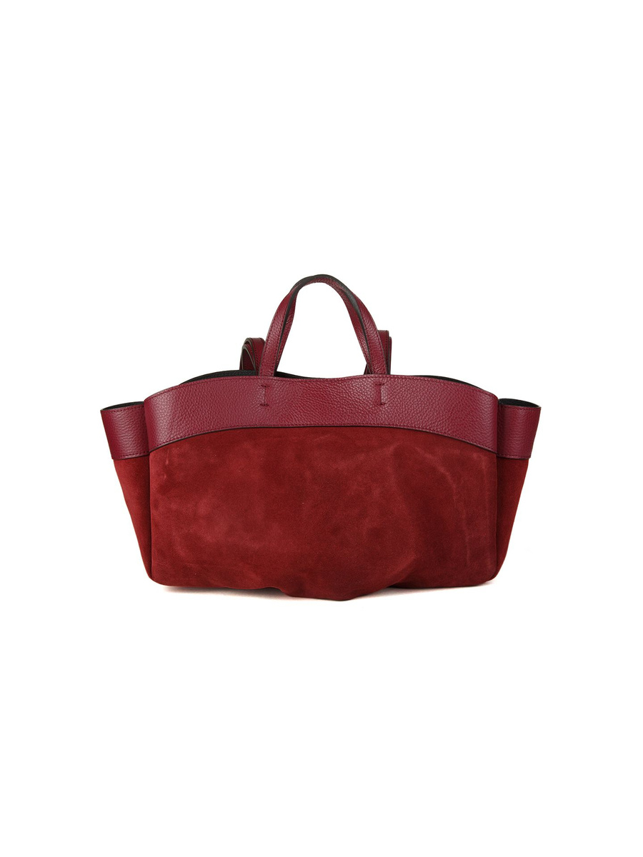 Śliwkowa shopperka Giulia Monti GM1647 D94