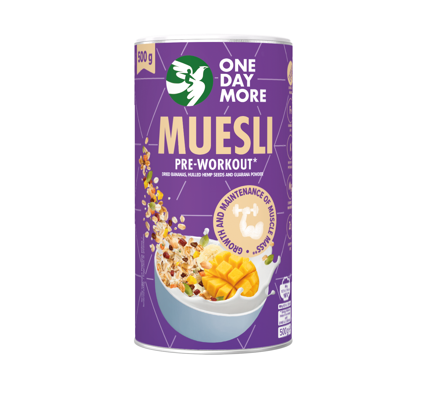 ONE DAY MORE Musli PRE-WORKOUT