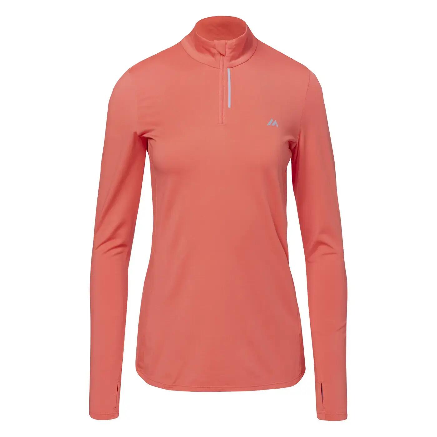 Damski top treningowy 1/4 z zamkiem błyskawicznym Martes Essentials Runlo
