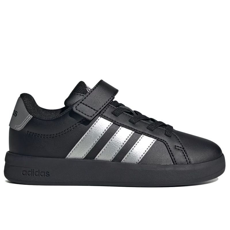 Buty dziecięce adidas Grand Court 3.0 KI7191 - czarne