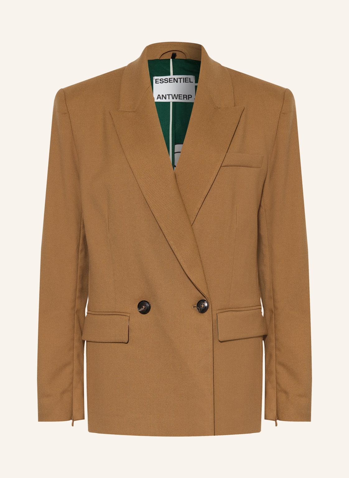Essentiel Antwerp Marynarka Oversize Kendra braun