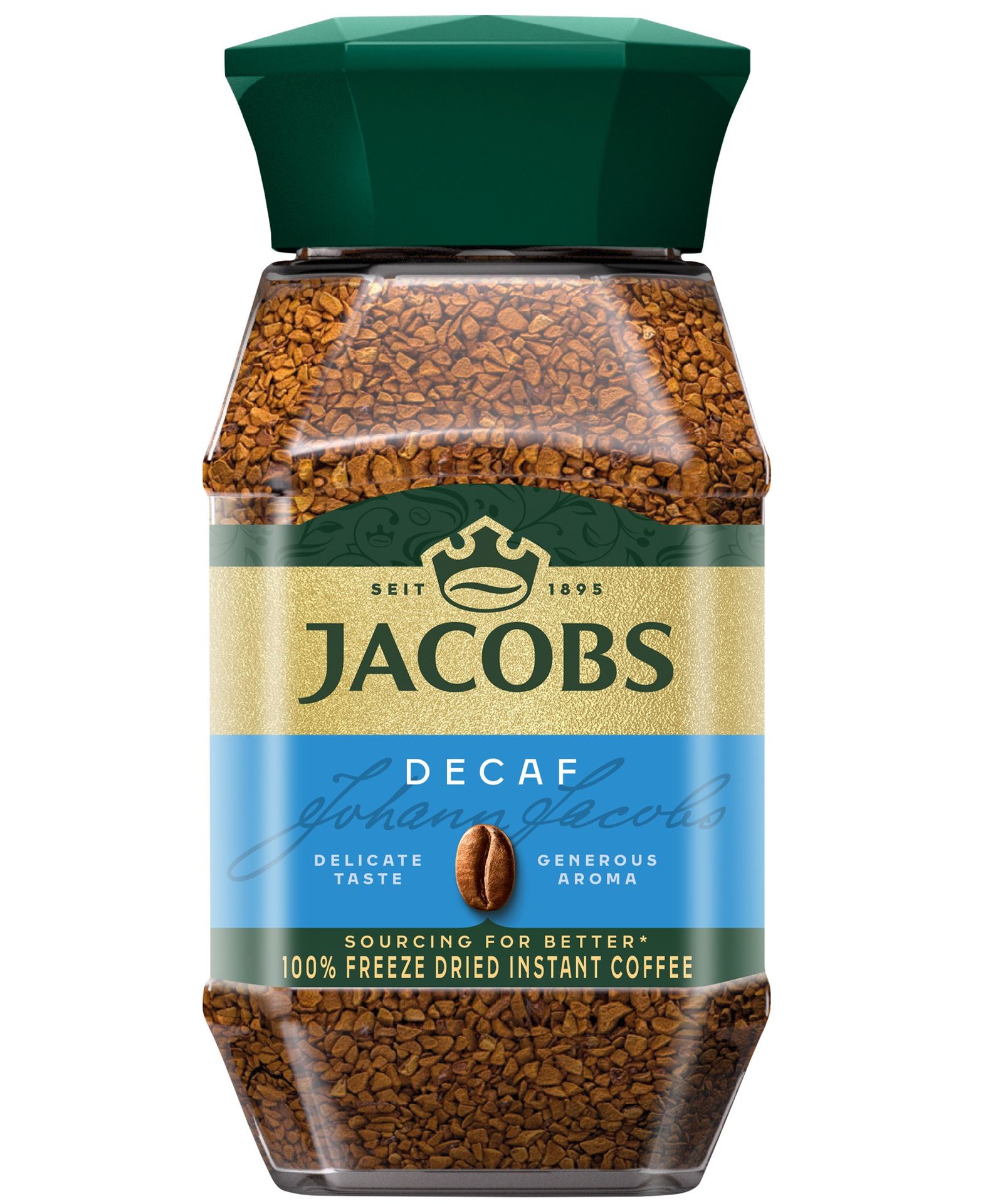 Jacobs Kronung Decaff 100g kawa rozpuszczalna
