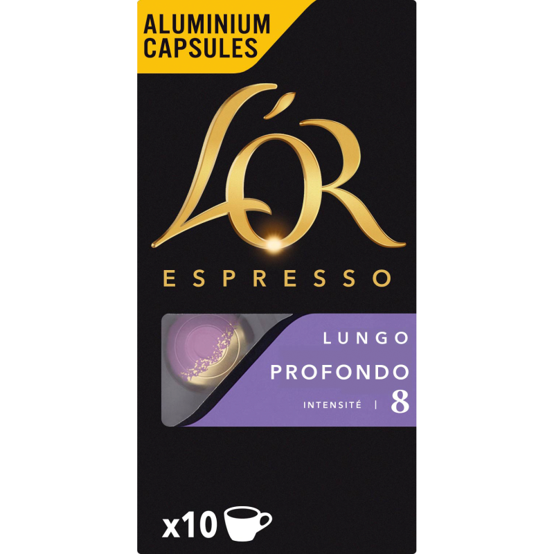 L'OR LOR Kawa w kapsułkach L`OR LUNGO PROFONDO+ 40 zł na dzień dobry w Klubie MediaMarkt ! LUNGO PROFONDO