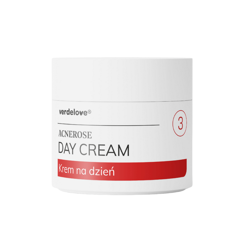 Acnerose Day Cream - Sensitive Redness Rosacea Skin - 30ml. Krem na trądzik różowaty.