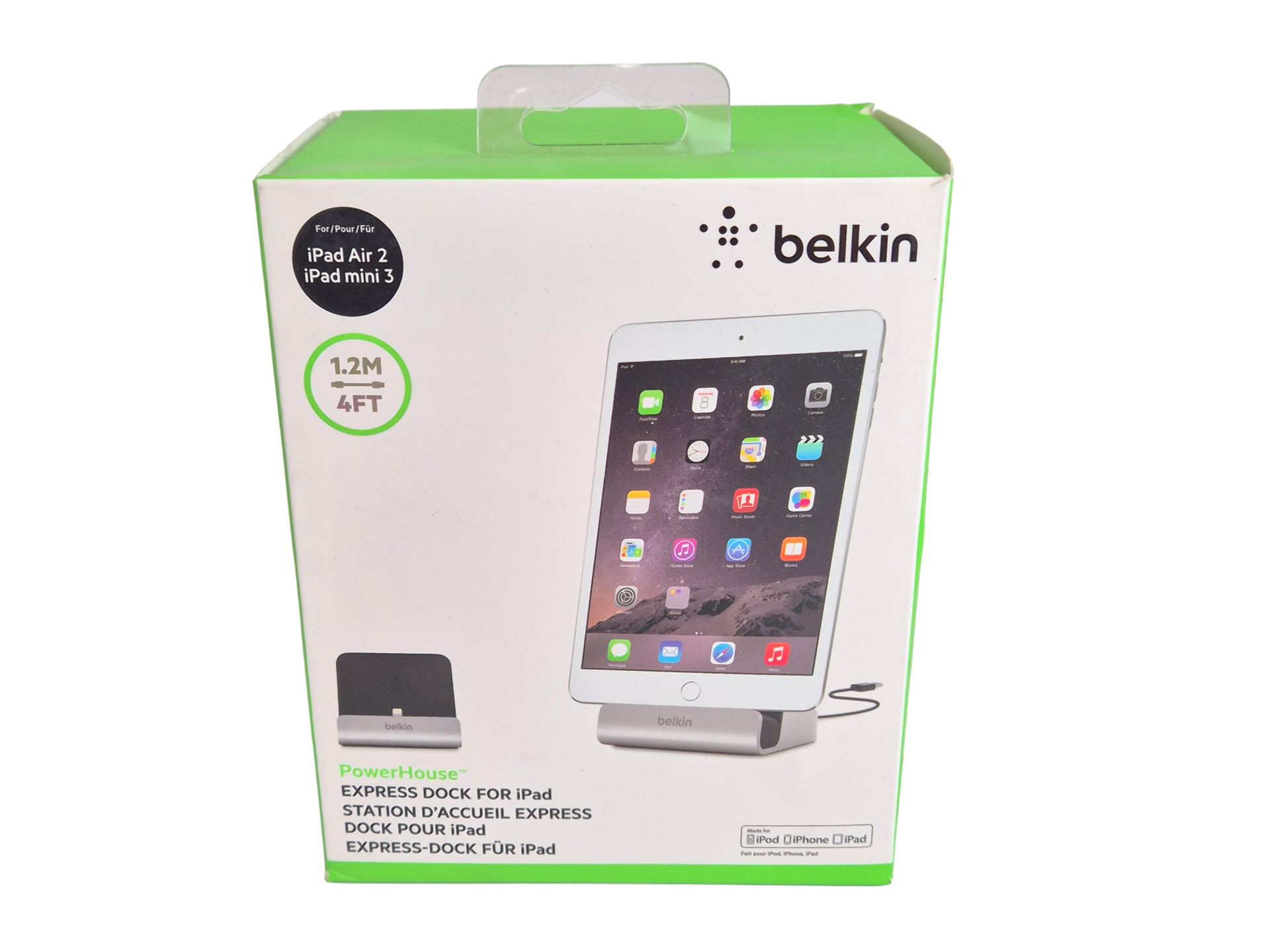 Stacja Dokująca Belkin Express Dock F8J088 Lightning USB Nowa 110676