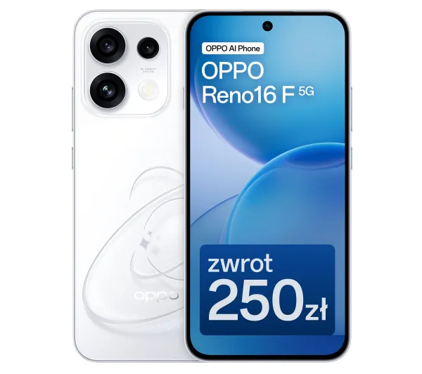 Oppo Reno 16 F 5G 8/256GB Biały