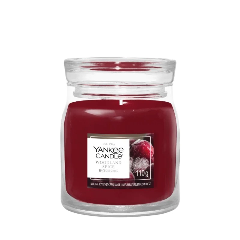Yankee Candle Świeca w Małym Słoiku Woodland Spice