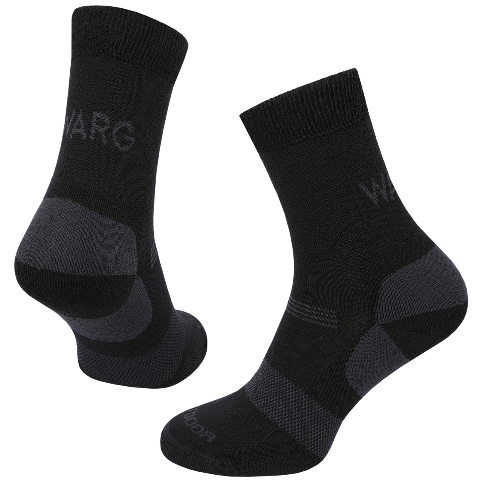 Skarpety męskie Warg Merino Hike M Rozmiar skarpet: 35-38 / Kolor: czarny