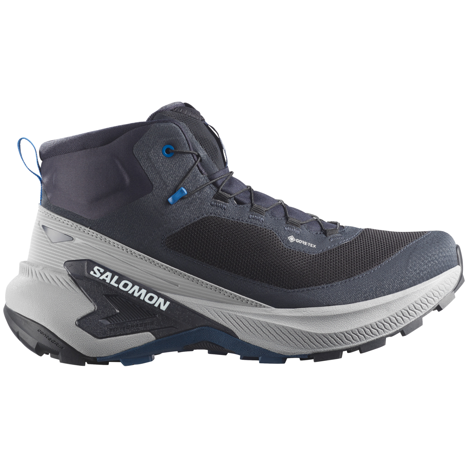 Buty męskie Salomon Genesis Mid GTX Rozmiar butów (UE): 42 2/3 / Kolor: ciemnoniebieski