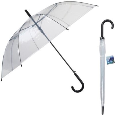 Parasol GARDEN LIFE 82 cm Transparentny
