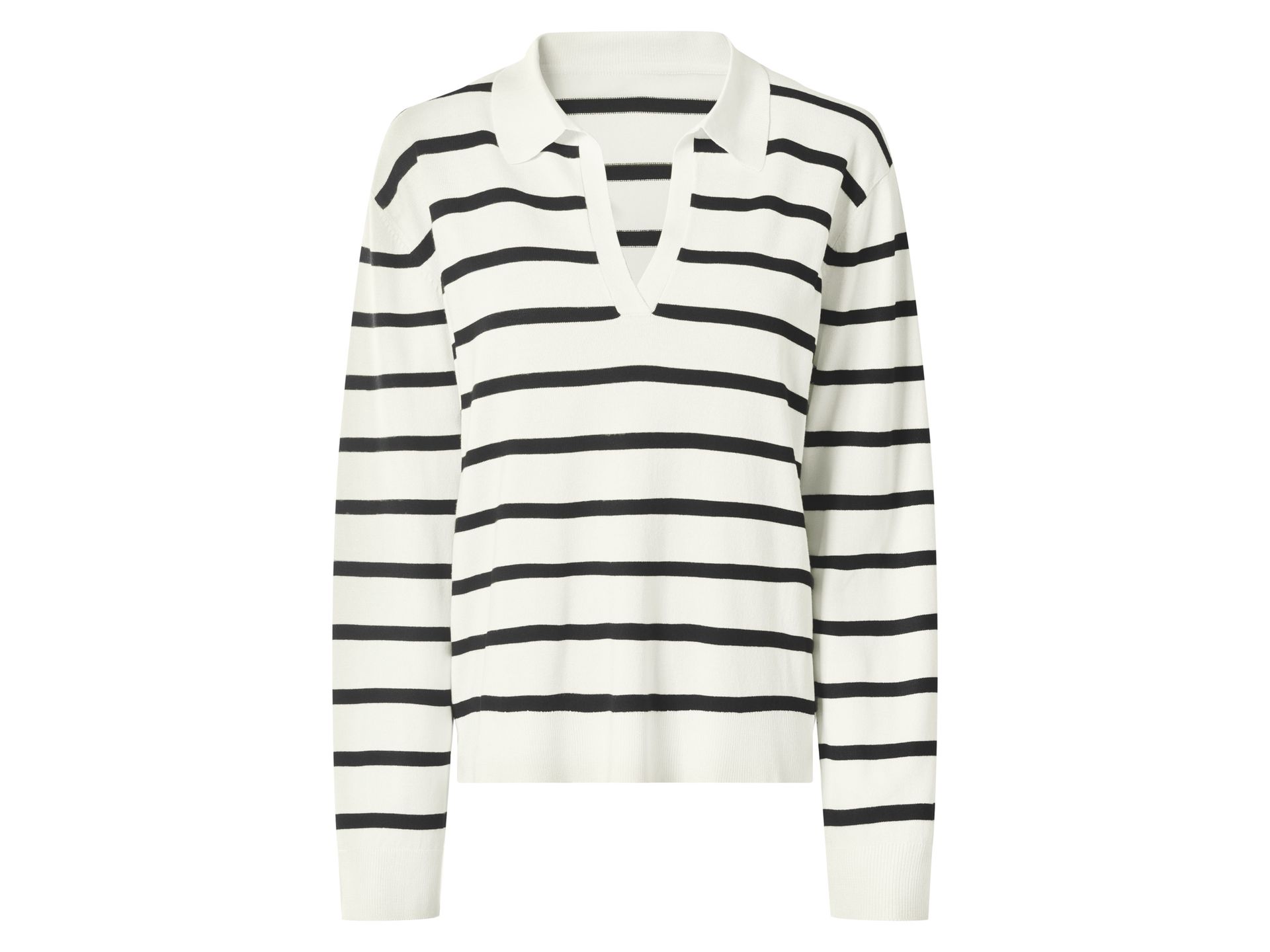 ESMARA® Sweter z cienkiej dzianiny damski (W paski, XS (32/34))