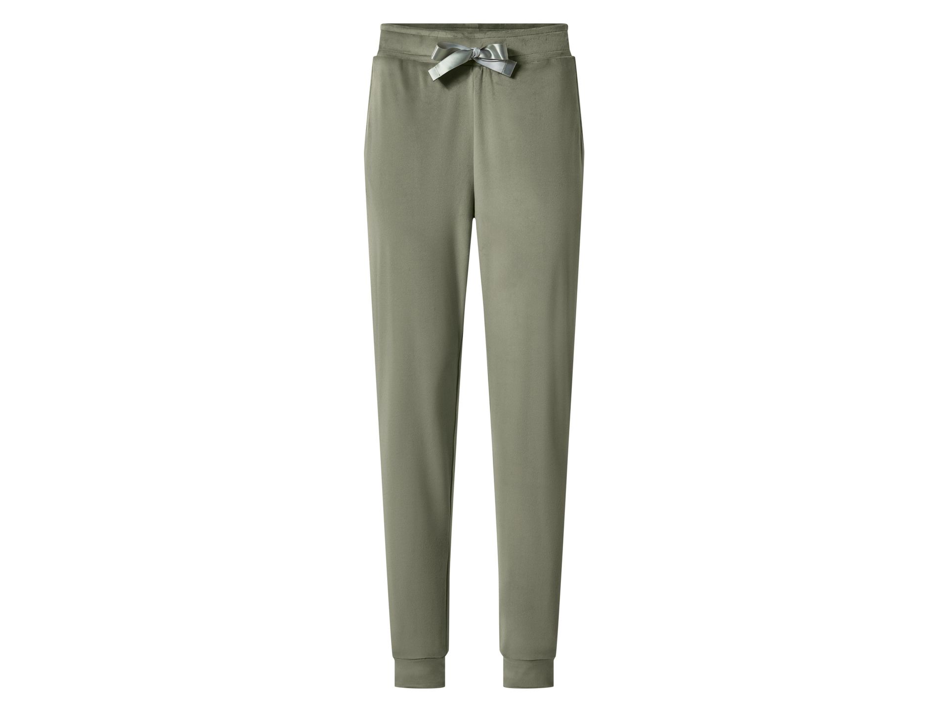 ESMARA® Welurowe spodnie damskie (Zielony, XS (32/34))