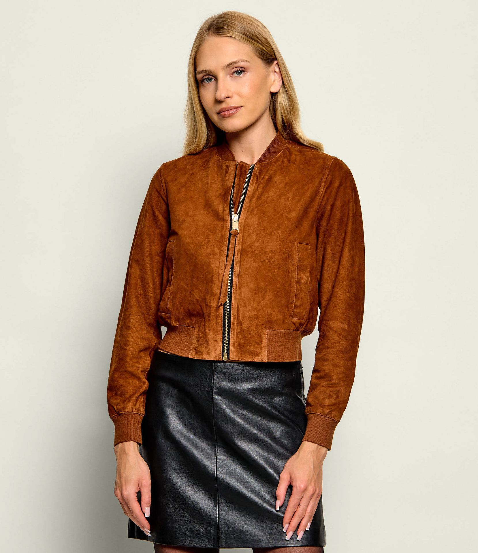 AllSaints Kurtka bomber Orten Regular Fit zamsz