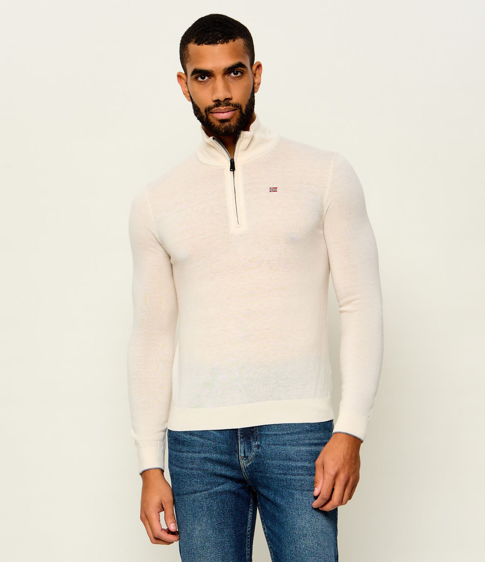 Napapijri Wełniany sweter Damavand Regular Fit