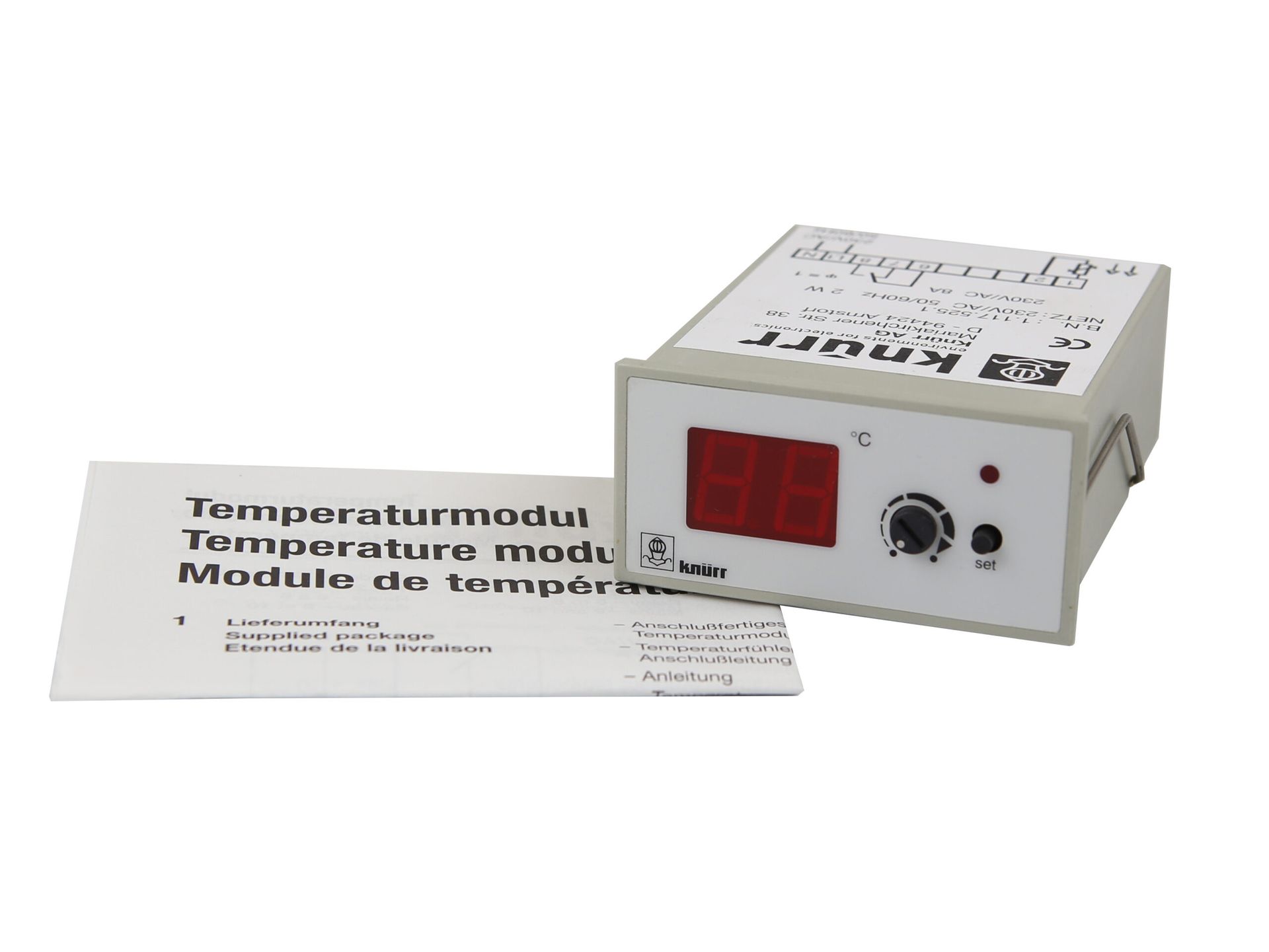 Moduł Temperatury Knürr z Sensorem 011175251 7606