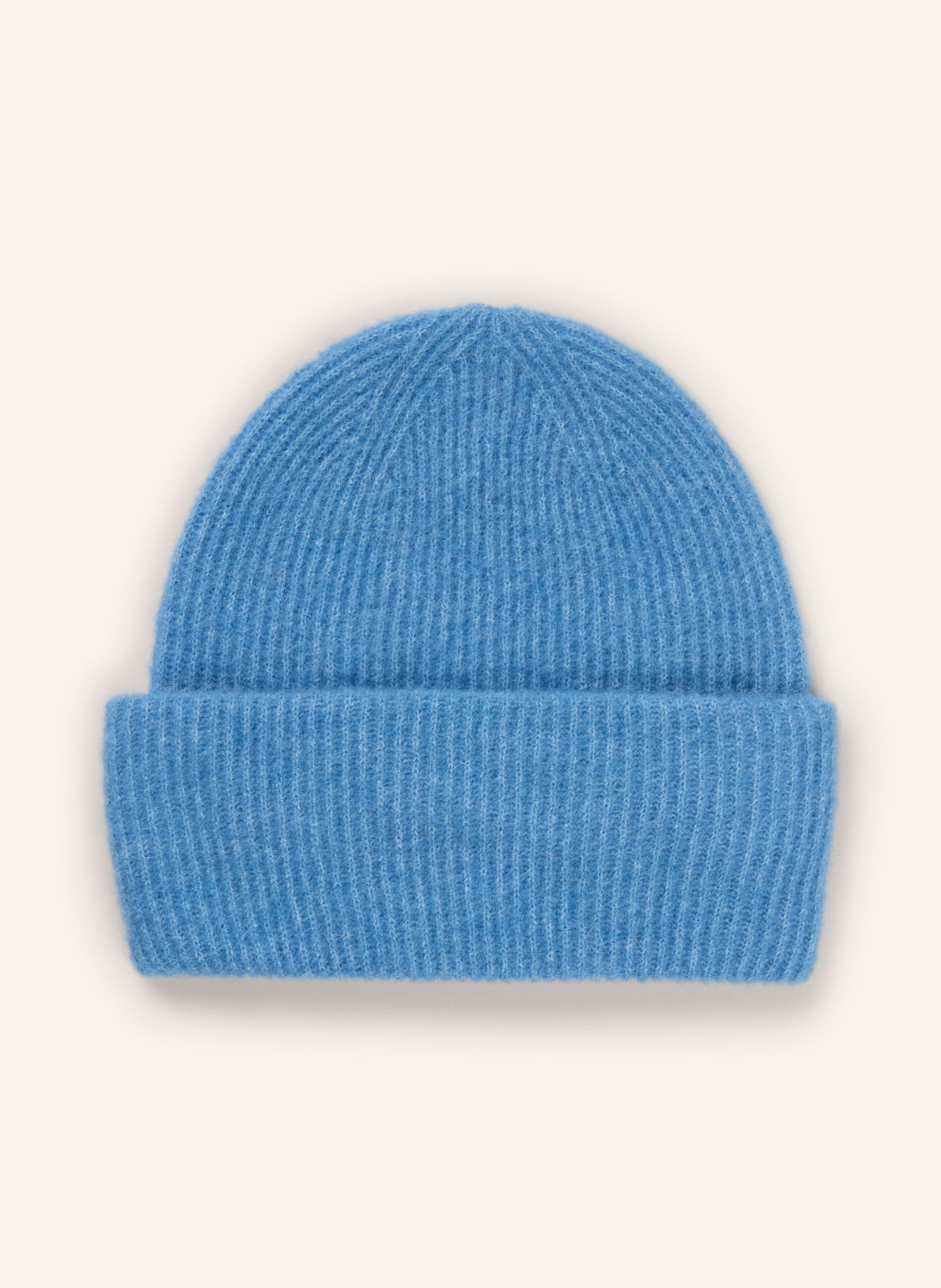 Samsøe Samsøe Czapka Nor Z Dodatkiem Alpaki blau