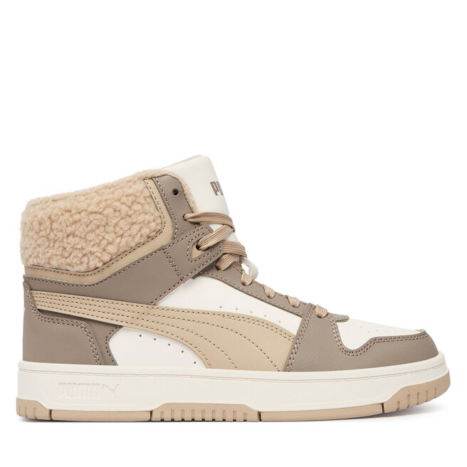 Sneakersy Puma Rebound Slam Mid Cozy Jr 407728 01 Szary