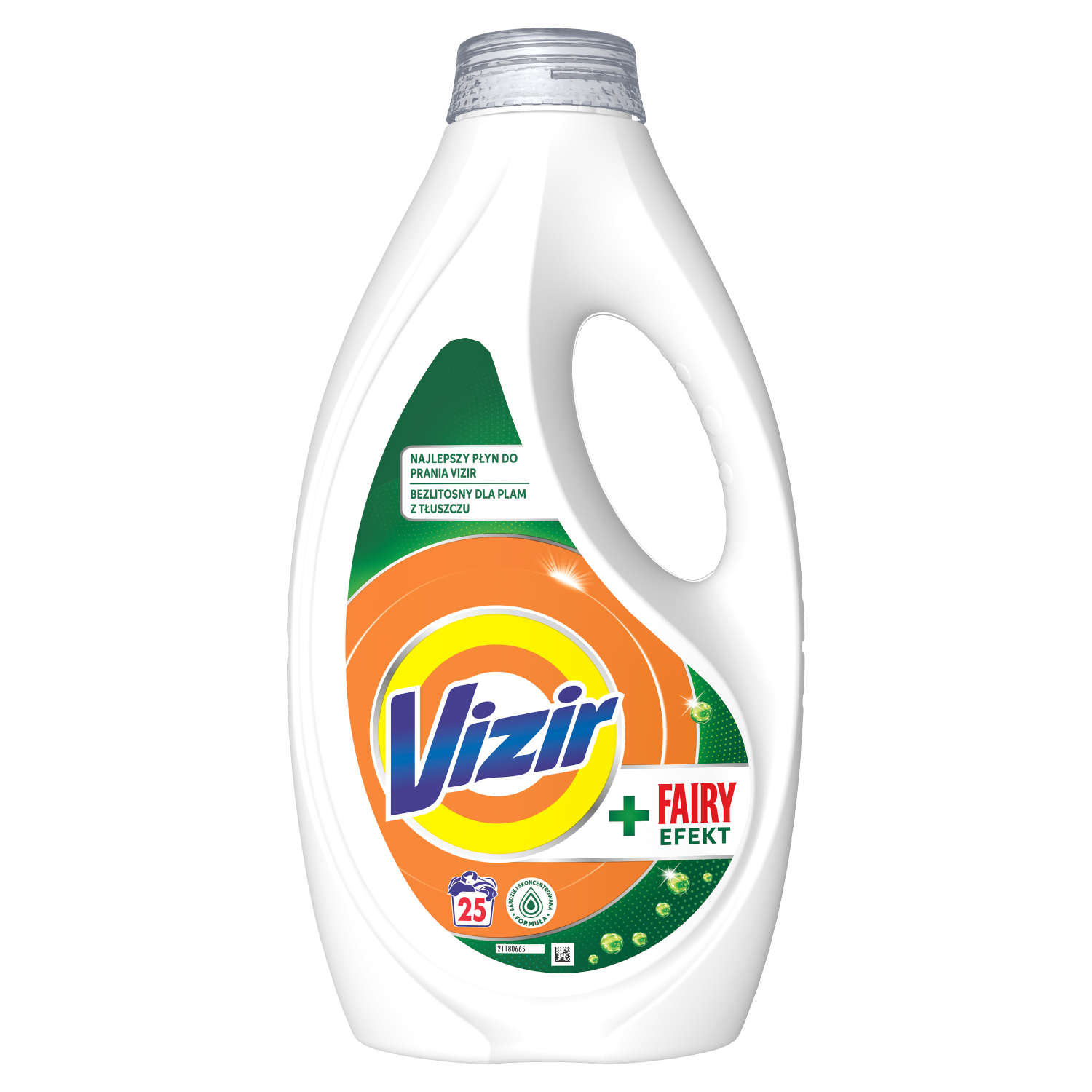 Vizir+Fairy Effect, płyn do prania kolorów, 1125 ml